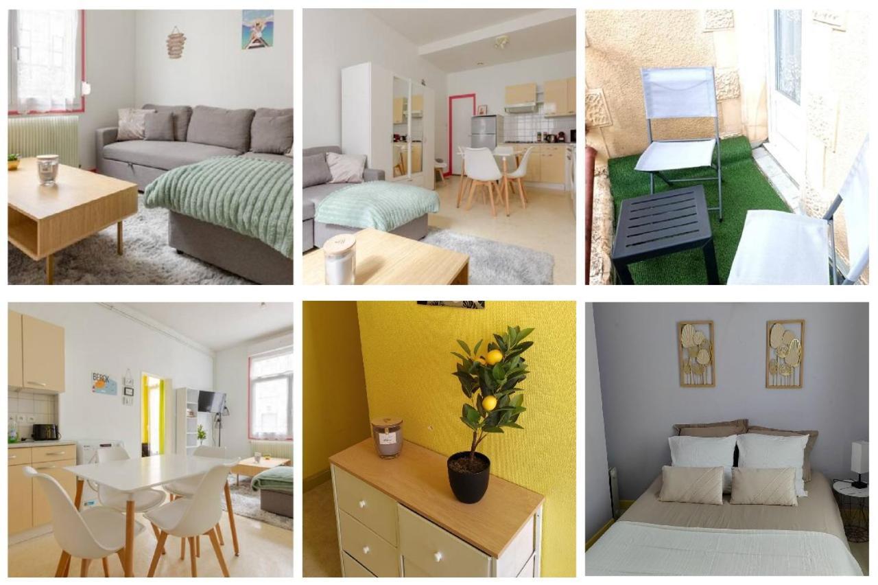 ++++ Central Charmant 70M2 Avec Balcon, Mer A 200 M Et Rue Pietonne A 300 M ++++ Berck Eksteriør bilde